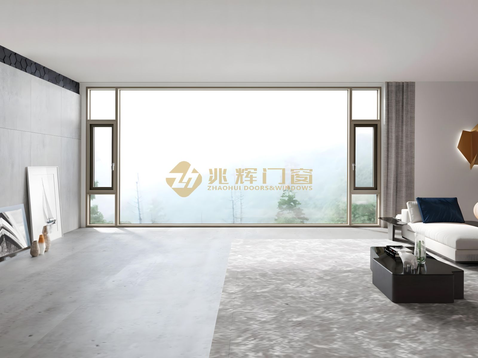 兆輝H90極簡(jiǎn)內(nèi)開窗